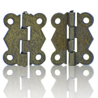 Metal Fitting Hinges Fancy Medium 10 Pcs 19X25Mm G070