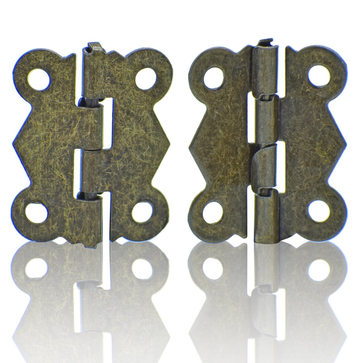 Metal Fitting Hinges Fancy Medium 10 Pcs 19X25Mm G070