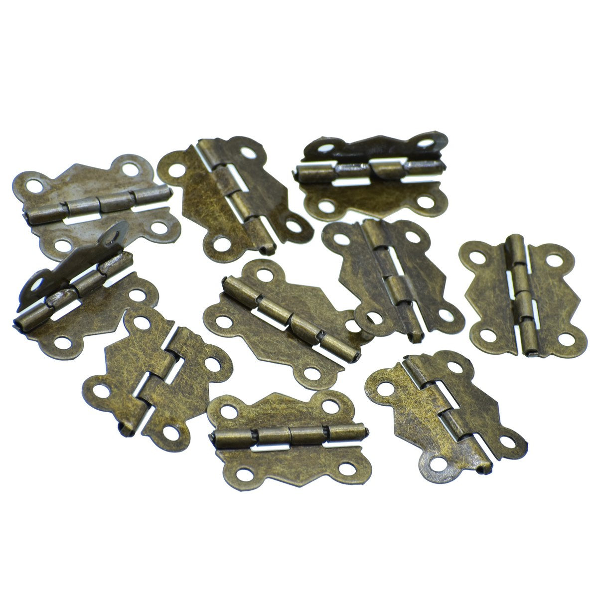 Metal Fitting Hinges Fancy Medium 10 Pcs 19X25Mm G070