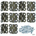 Metal Fitting Hinges Fancy Small 10 Pcs 16X18Mm G071