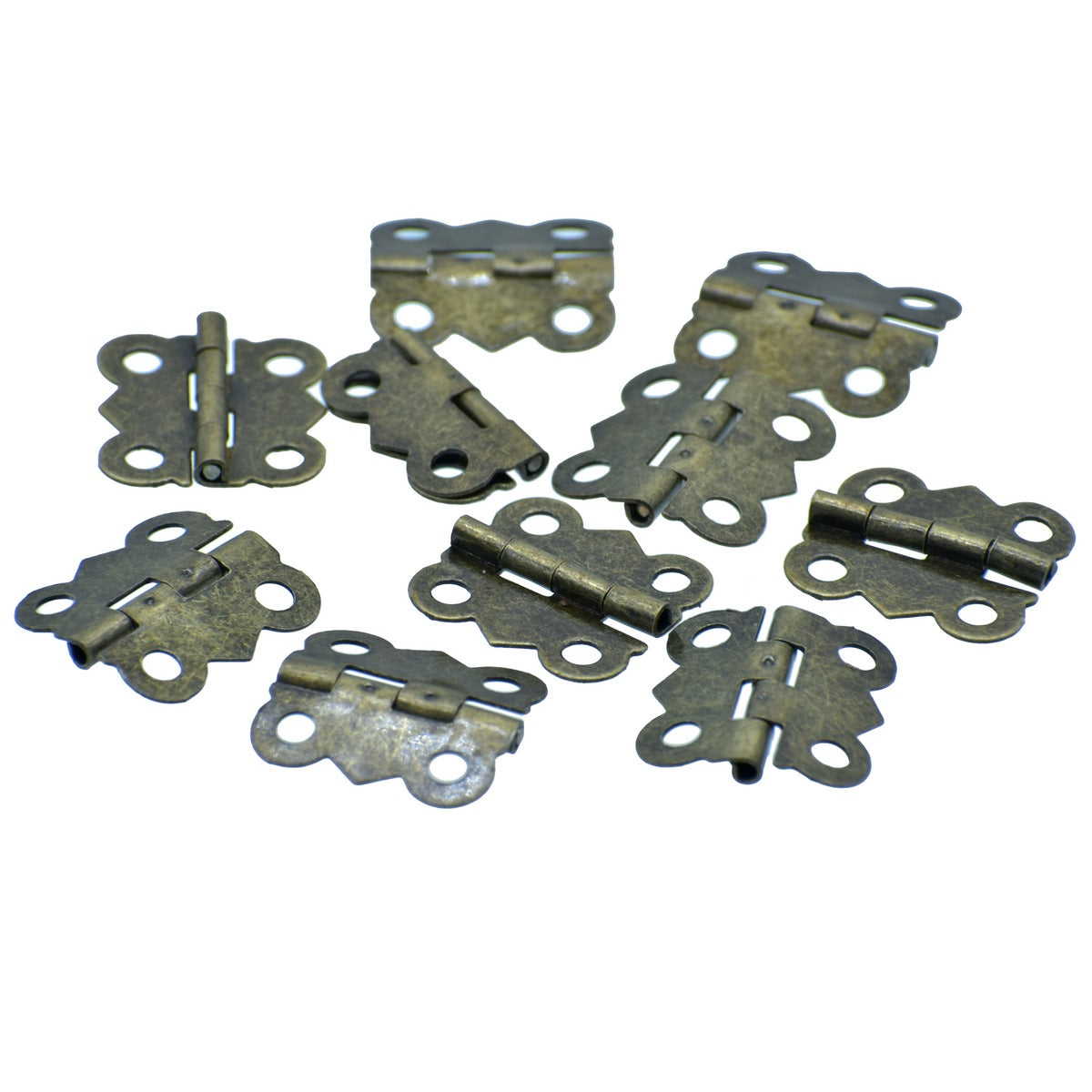 Metal Fitting Hinges Fancy Small 10 Pcs 16X18Mm G071