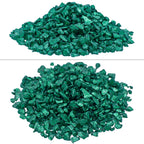 Jags Colour Coating Glass Chips 100Gram Green Glitter Jccg05