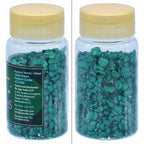 Jags Colour Coating Glass Chips 100Gram Green Glitter Jccg05