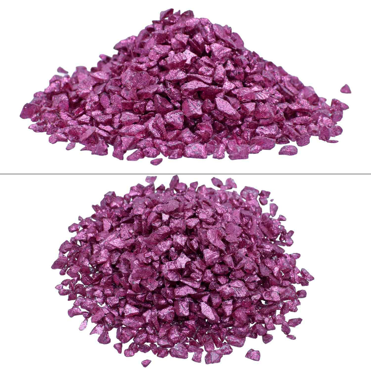 Jags Colour Coating Glass Chips 100Gram Pink Glitter Jccg03