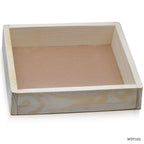 Wooden Tray 1.5 Inch Border 10X10Inch Wdt102