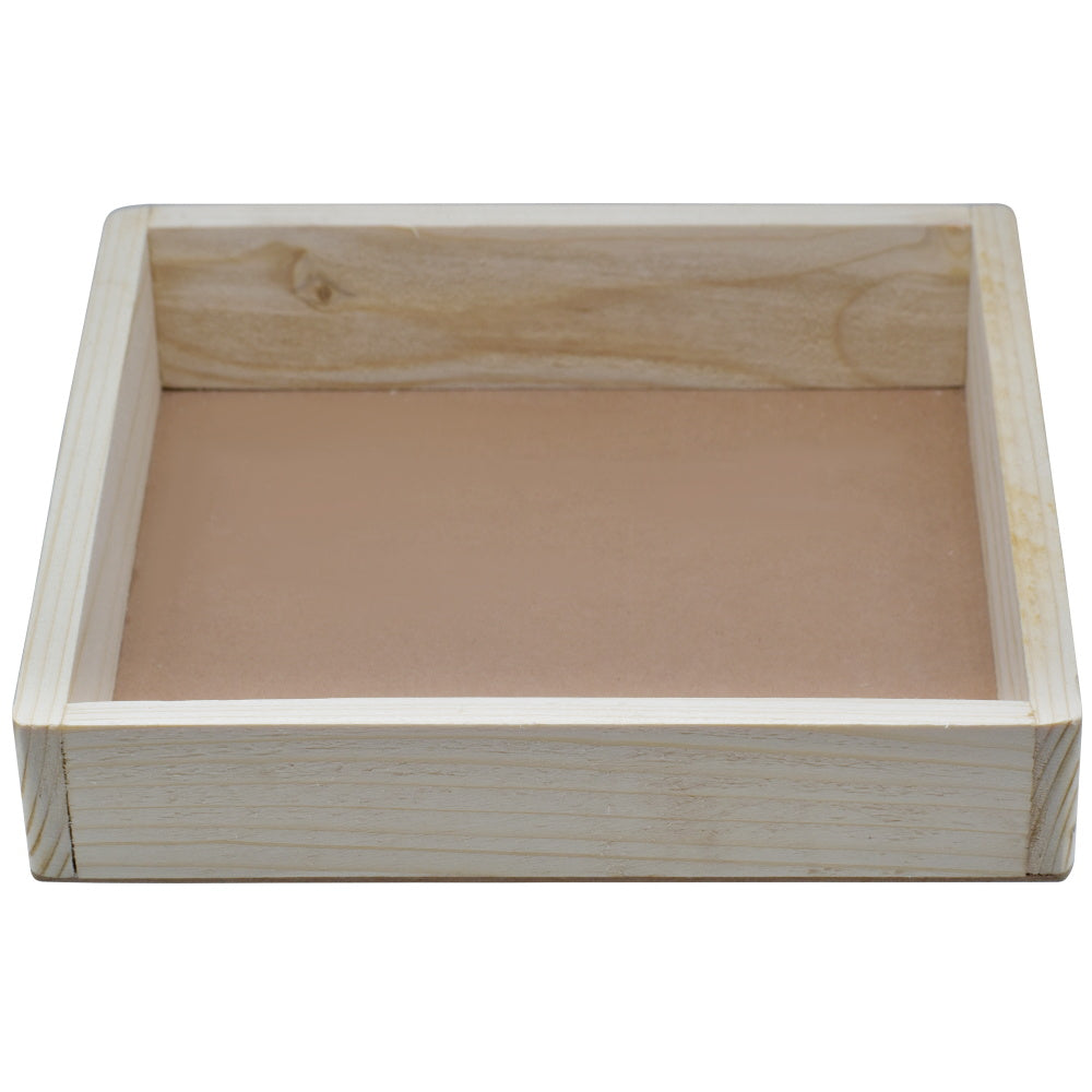 Wooden Tray 1.5 Inch Border 10X10Inch Wdt102