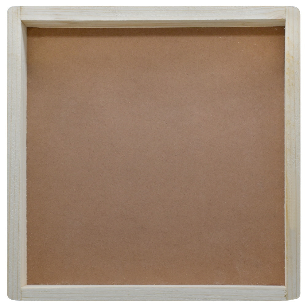 Wooden Tray 1.5 Inch Border 10X10Inch Wdt102