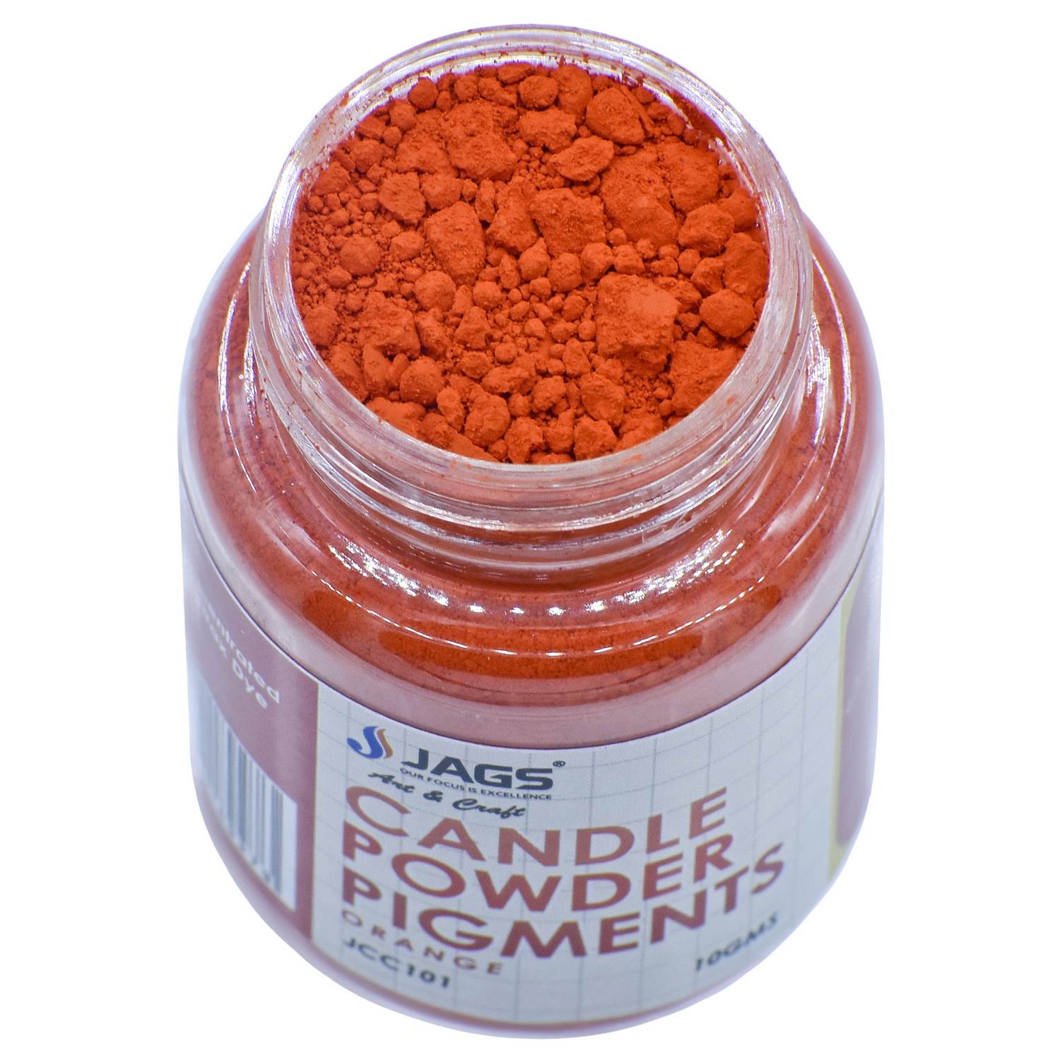 Jags Candle Color 10Gram Orange Jcc101