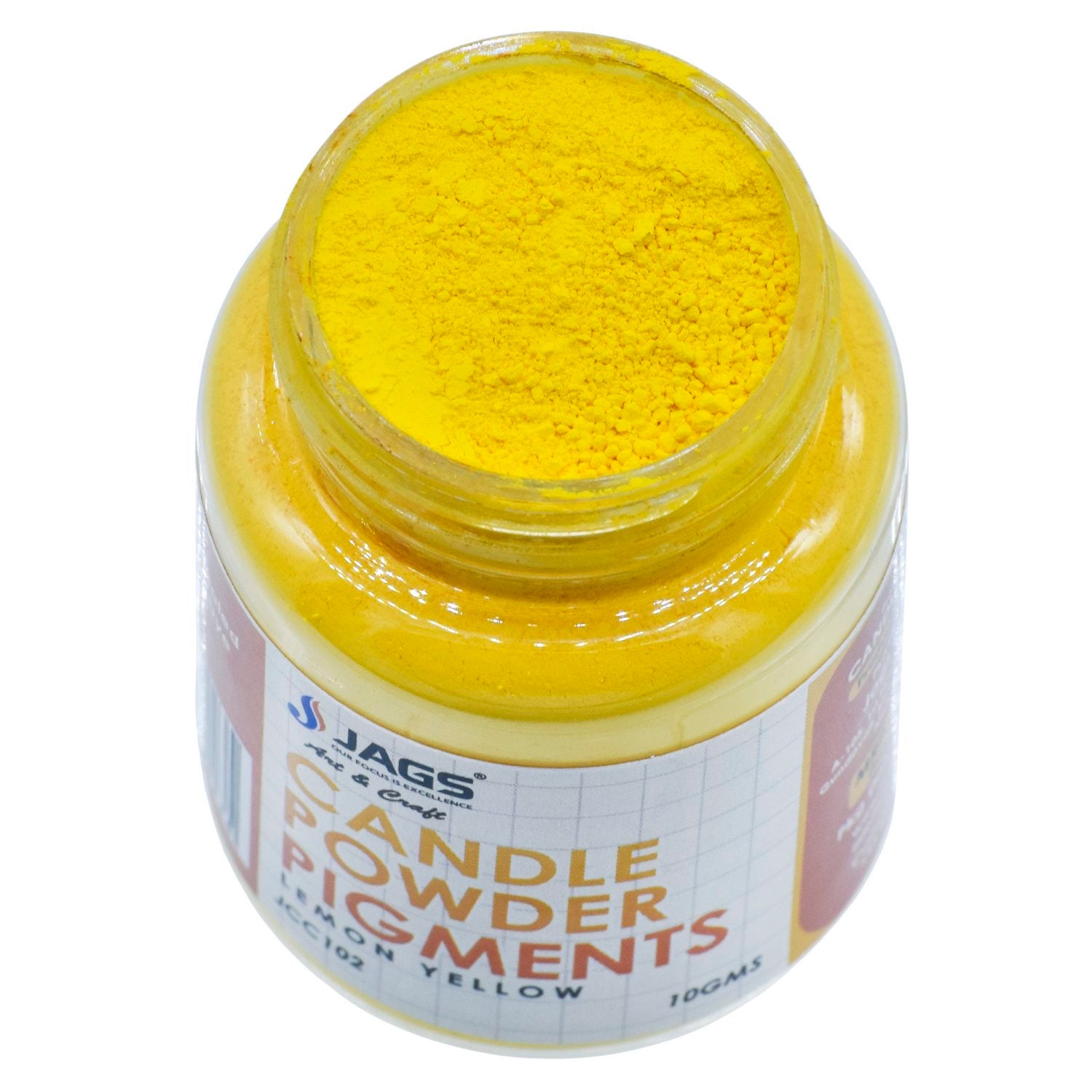 Jags Candle Color 10Gram Lemon Yellow Jcc102