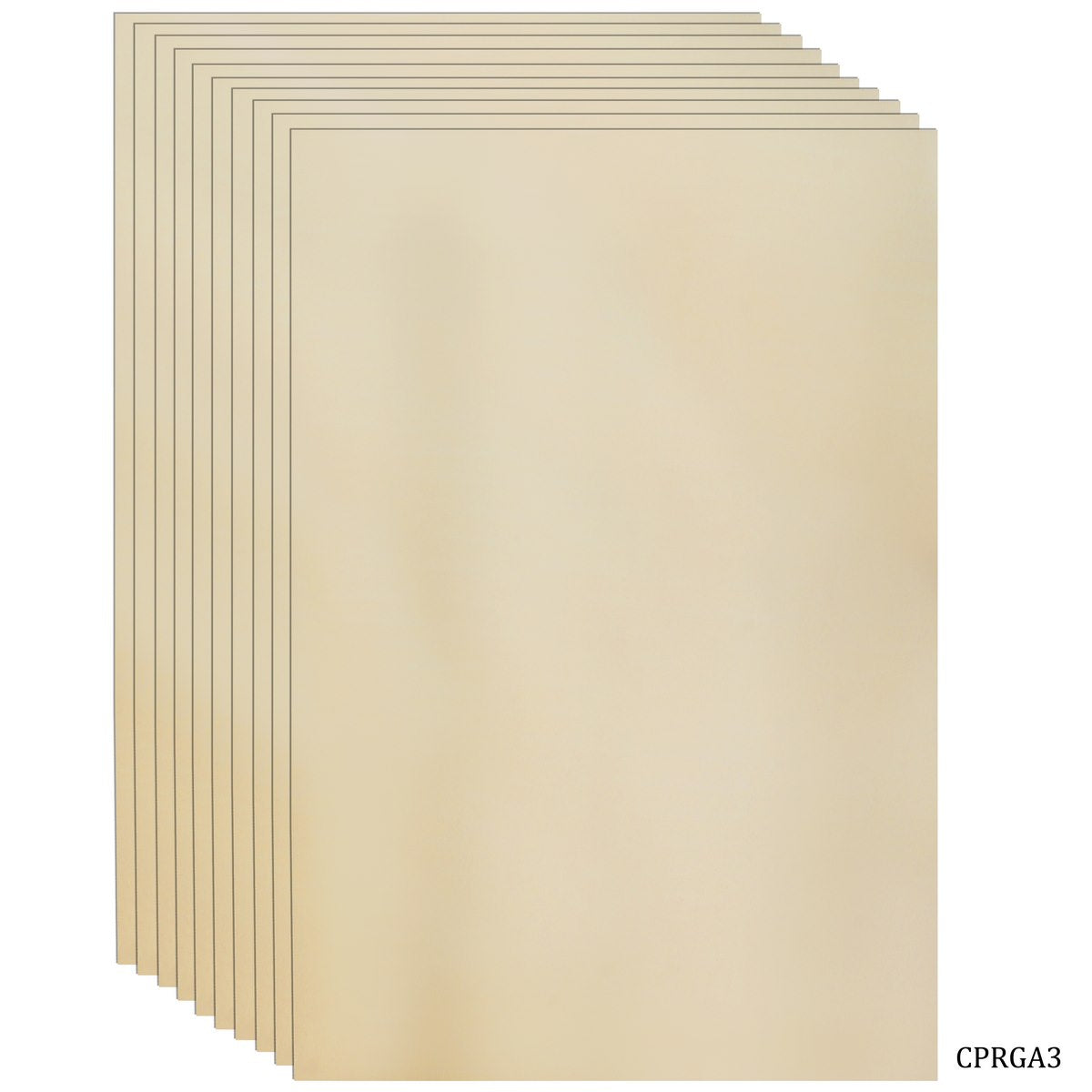 Card Stock Paper Mirro A3 250Gsm Rose Gold 10 Sheet Cprga3
