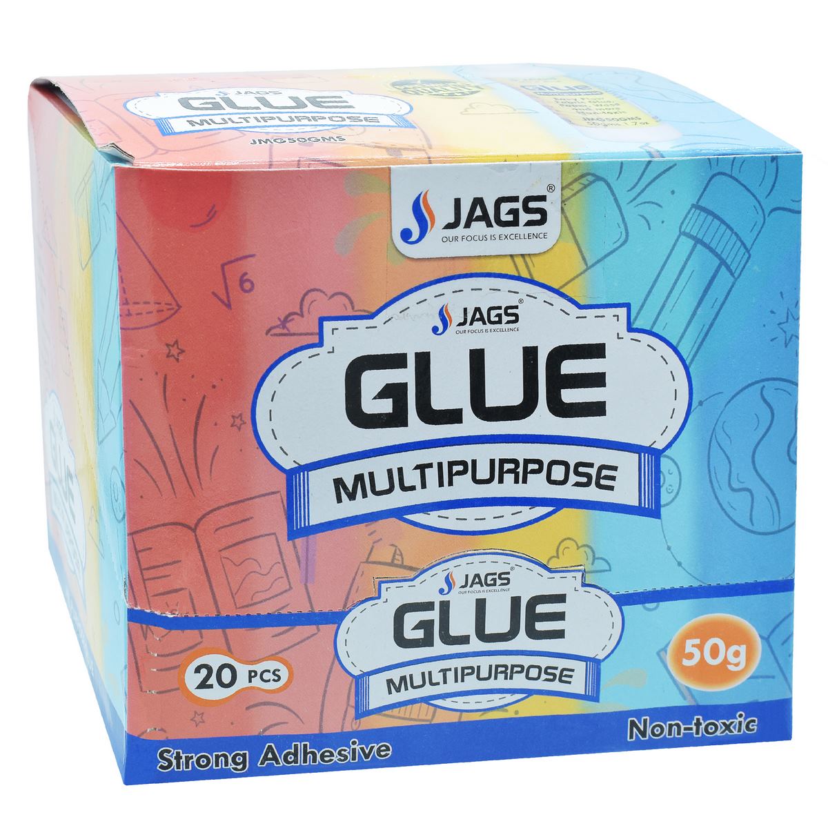 Jags Multipurpose White Glue 50Gms Jmg50Gms
