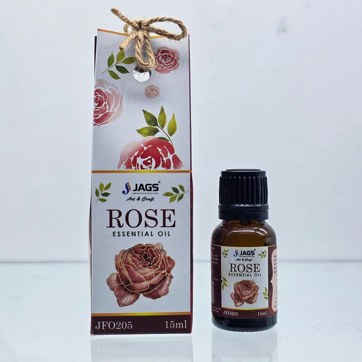 Jags Essential Oil 15Ml Rose Jfo205