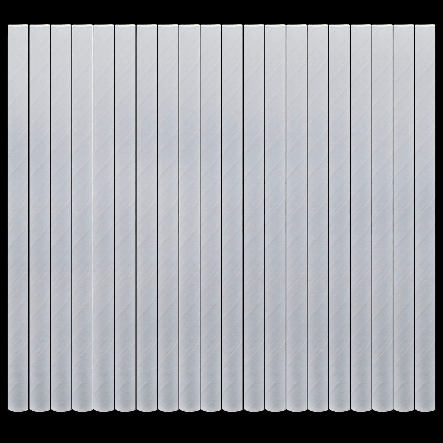 Jags Paper Straw White Plain 20Pcs 10Mm Jpsw10Mm