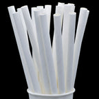Jags Paper Straw White Plain 20Pcs 10Mm Jpsw10Mm