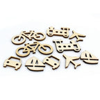 Wooden Craft Travel Vehicle Design Big 10Pcs Wc-10