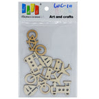 Wooden Craft Travel Vehicle Design Big 10Pcs Wc-10