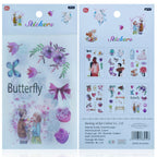 Stickers Journal Summer Season Mix Design 6Pcs Bl-6Pcs