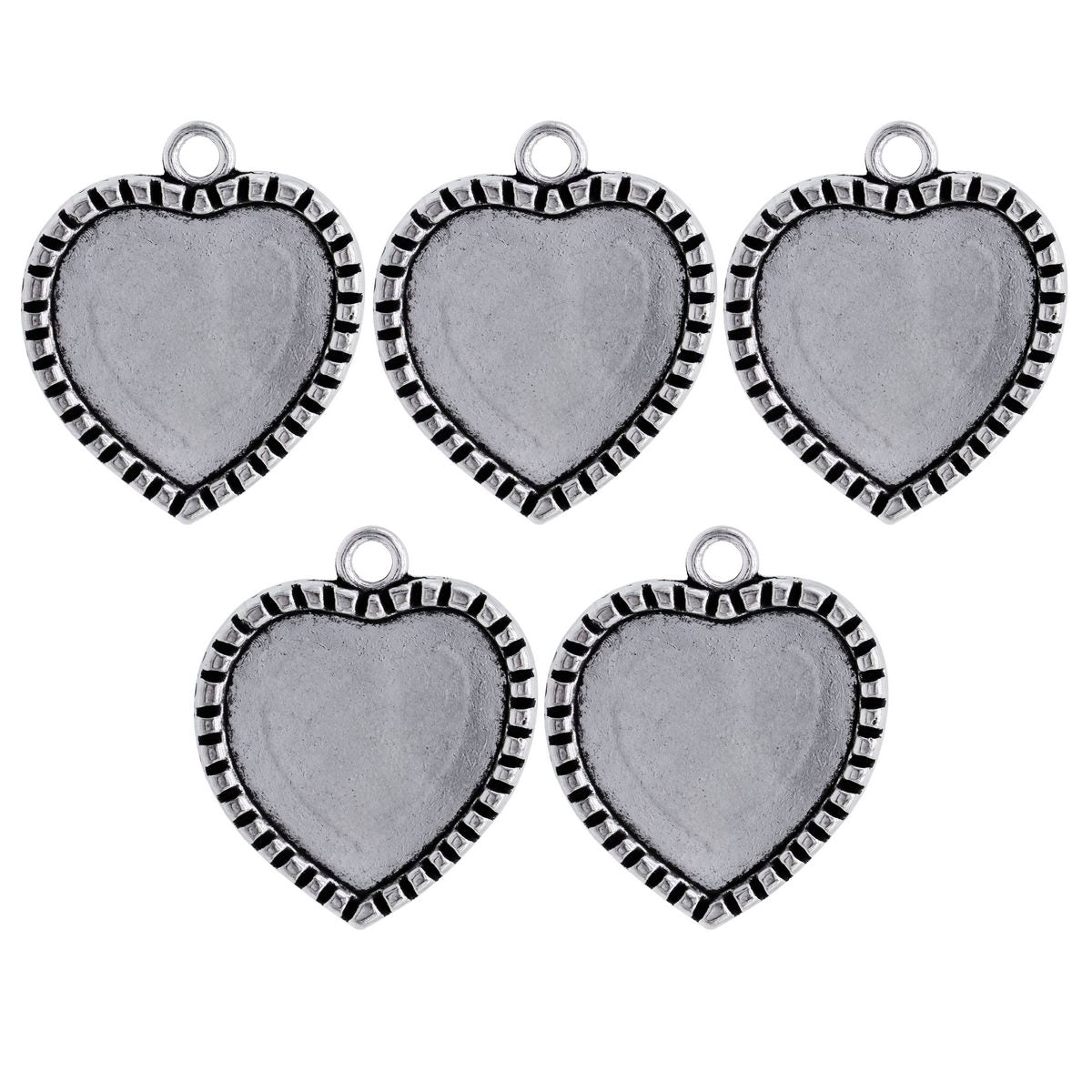 Metal Craft Fitting 5 Pics Heart Mirror Mc-588