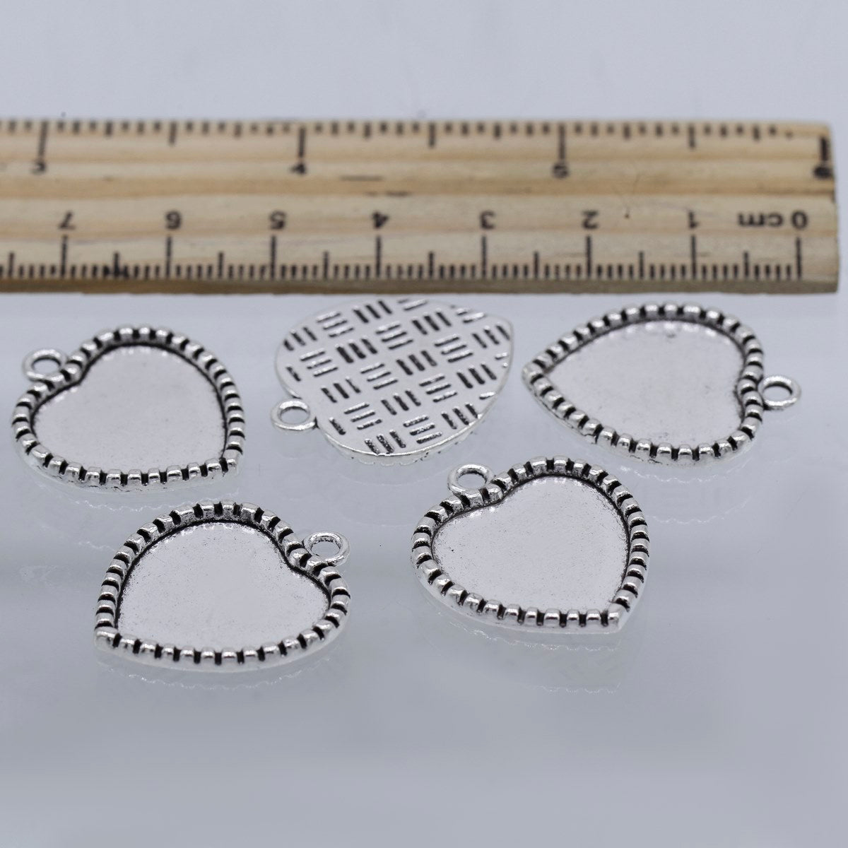 Metal Craft Fitting 5 Pics Heart Mirror Mc-588