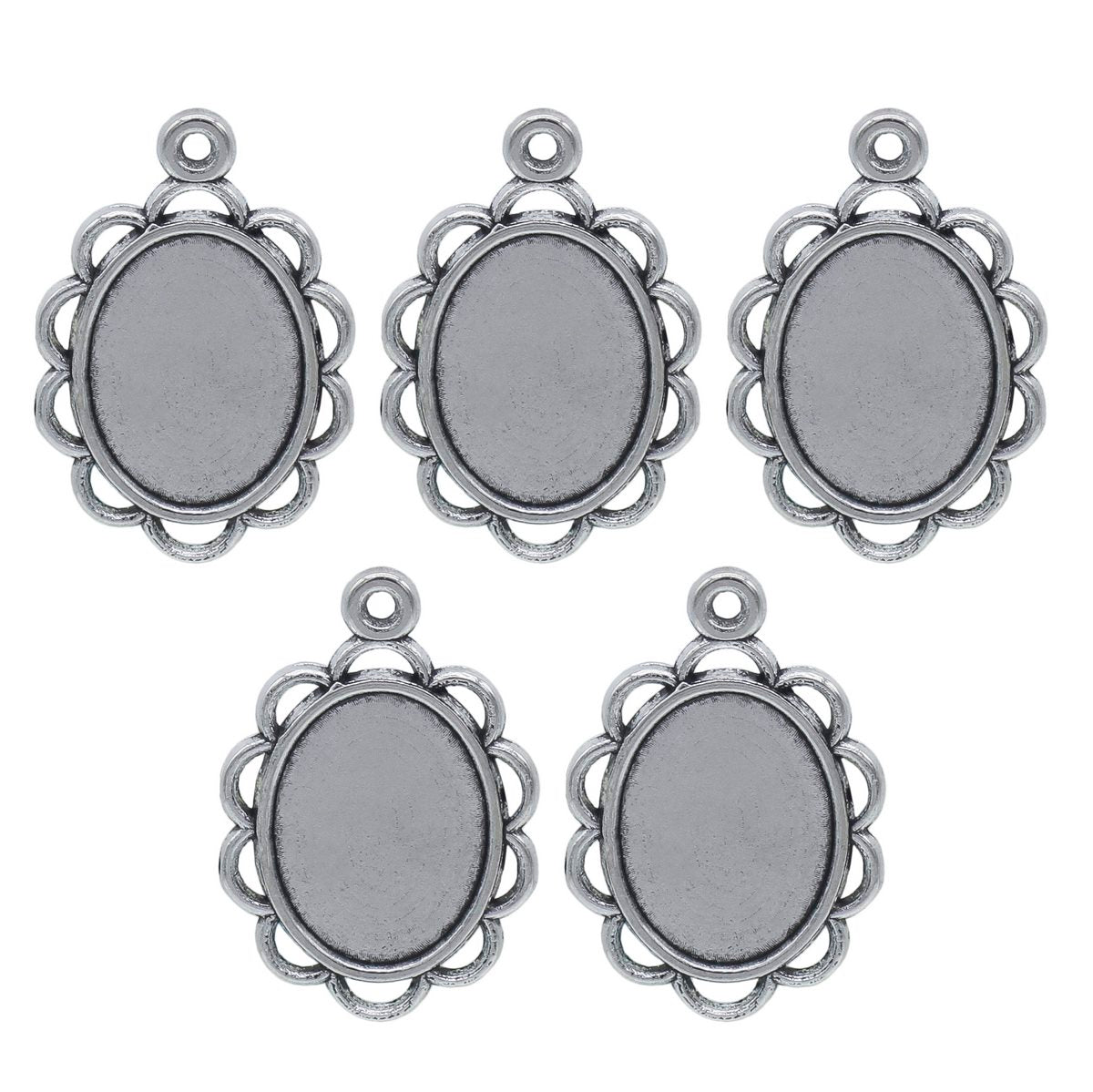 Metal Craft Fitting 5 Pics Ovel Mirror Mc-584