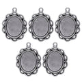 Metal Craft Fitting 5 Pics Ovel Mirror Mc-589
