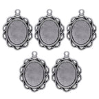 Metal Craft Fitting 5 Pics Ovel Mirror Mc-589