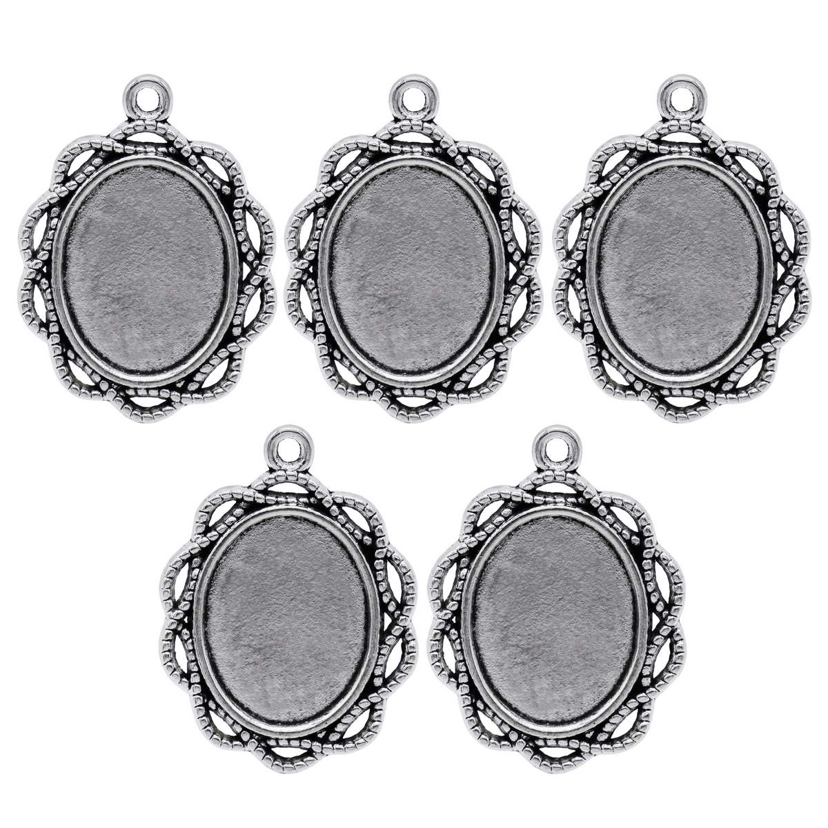 Metal Craft Fitting 5 Pics Ovel Mirror Mc-589