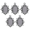 Metal Craft Fitting 5 Pics Ovel Mirror Mc-590