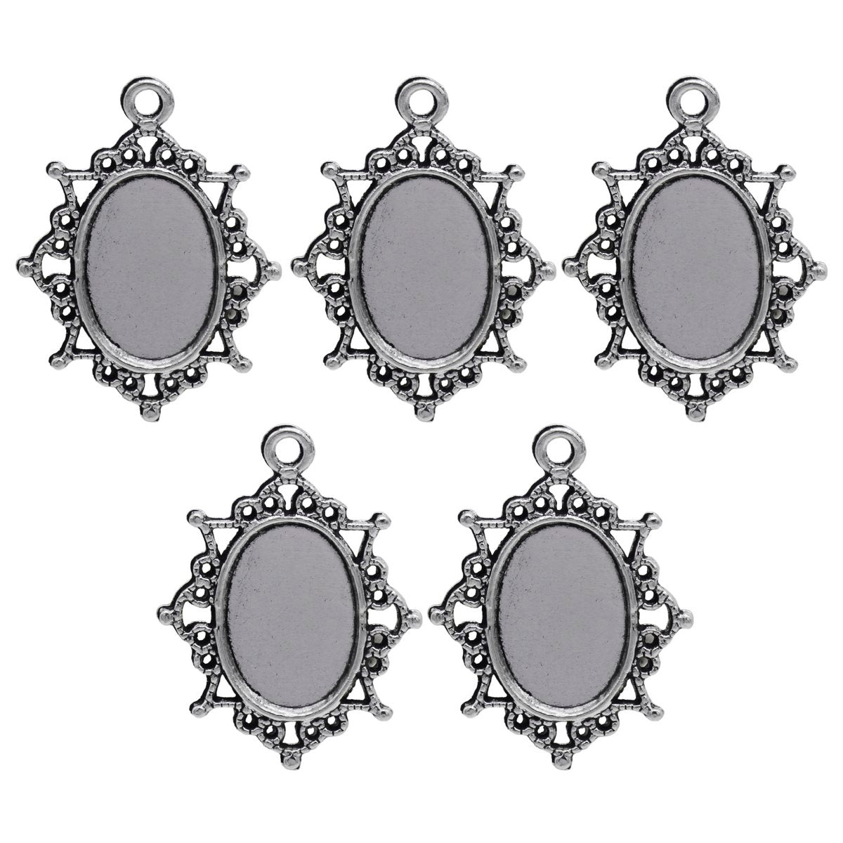 Metal Craft Fitting 5 Pics Ovel Mirror Mc-590