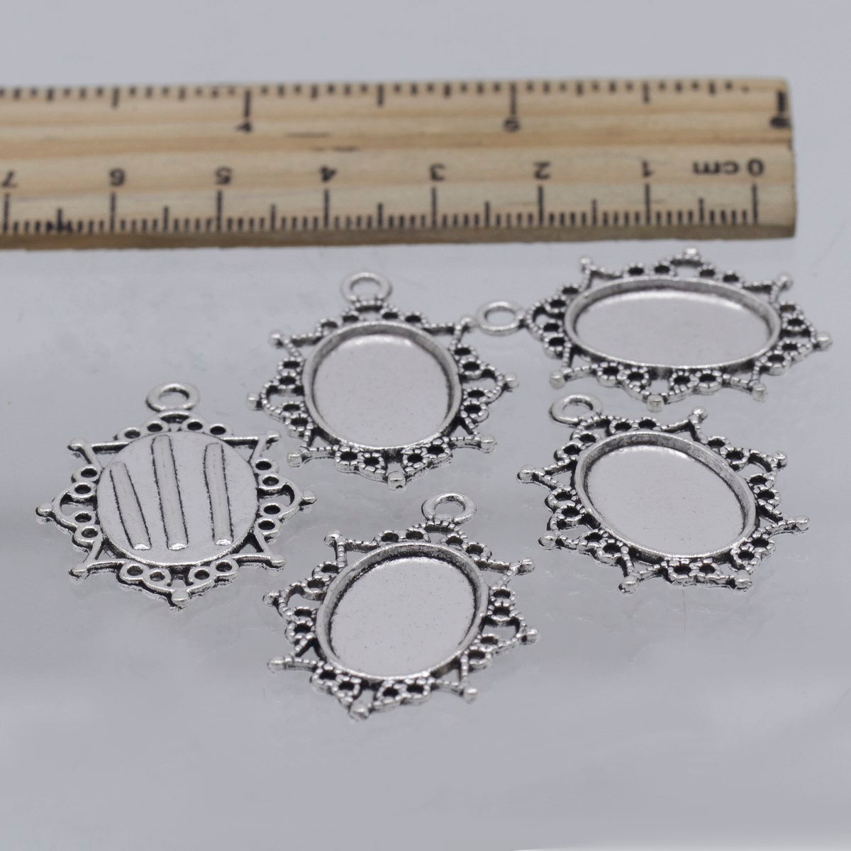 Metal Craft Fitting 5 Pics Ovel Mirror Mc-590