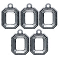 Metal Craft Fitting 5 Pics Rectangle Mc-4318