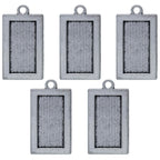 Metal Craft Fitting 5 Pics Rectangle Mc-2386