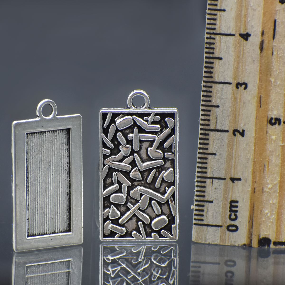 Metal Craft Fitting 5 Pics Rectangle Mc-2386