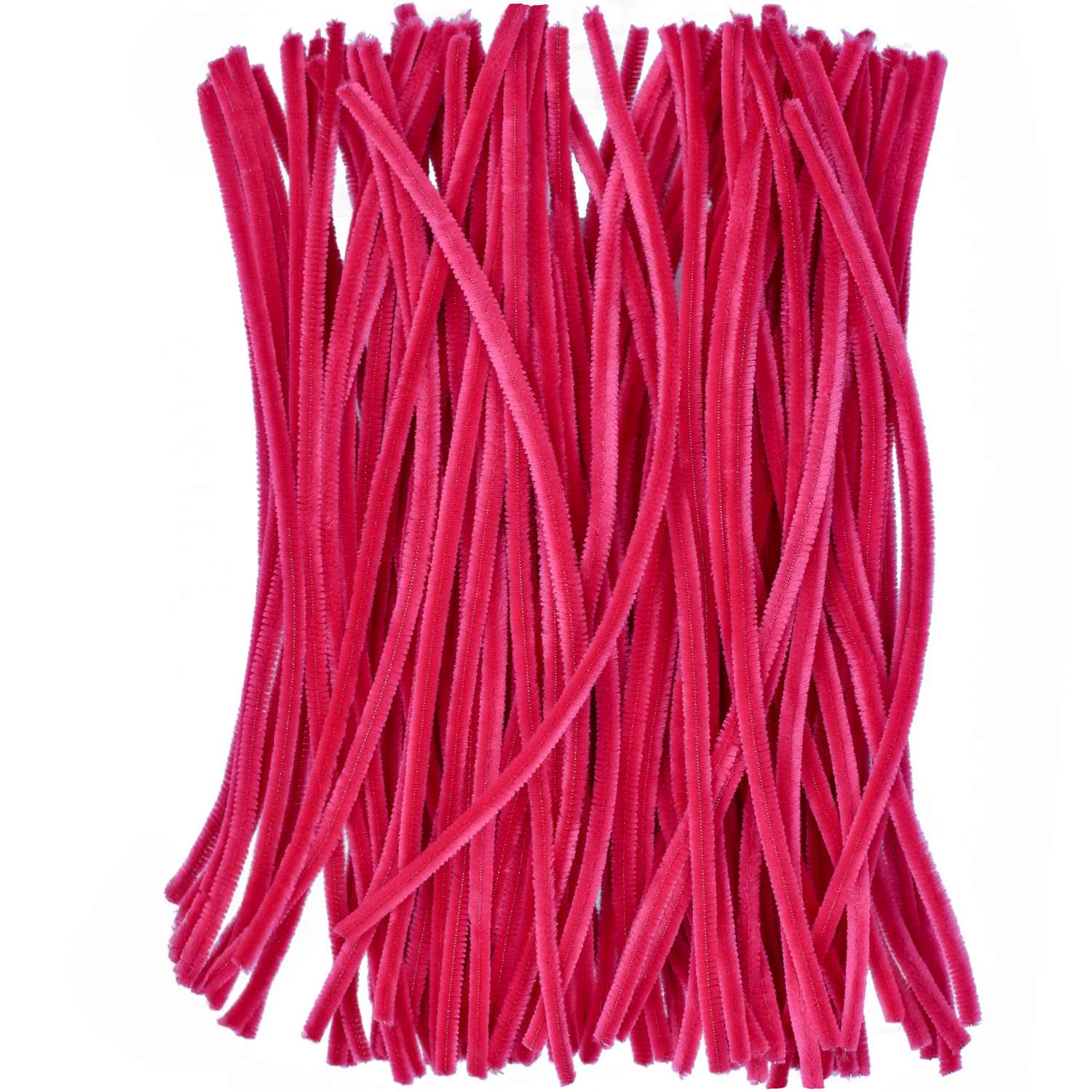 Jags Pipe Cleaner 100Pcs Pink Fs-Mtpk