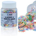 Jags Craft Sequins Multi Colour 20Gms Star 5Mm Jdsm12