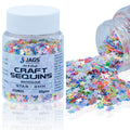 Jags Craft Sequins Multi Colour 20Gms Star 4Mm Jdsm05