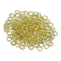 Jewellery Jump Ring Gold 20Gm 0.9X6Mm Small Qjrgg03