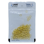 Jewellery Jump Ring Gold 20Gm 0.9X6Mm Small Qjrgg03