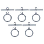 Metal Craft Fitting 5 Pics Set Toggle Clasp Mc-2849