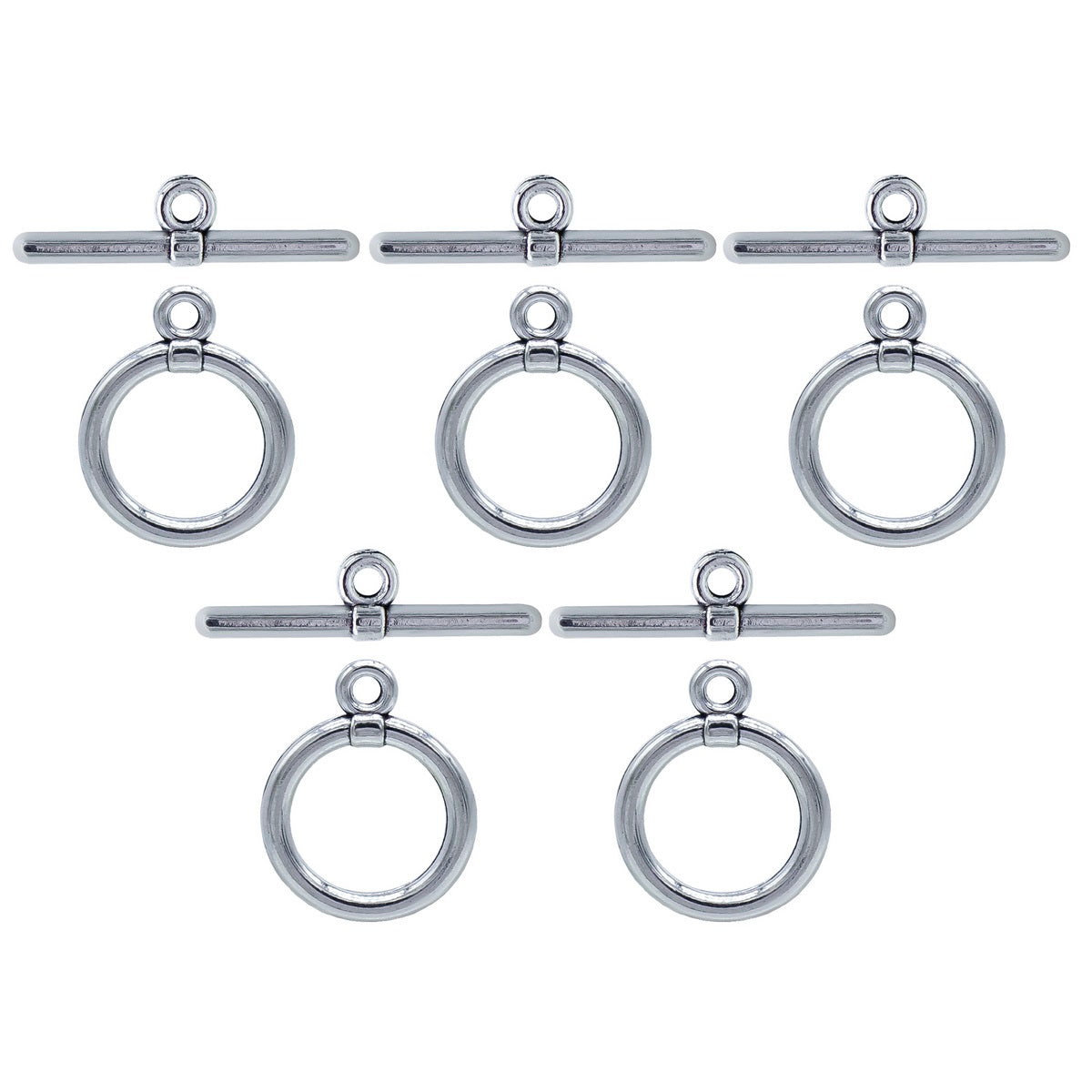 Metal Craft Fitting 5 Pics Set Toggle Clasp Mc-2849