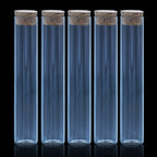 Glass Messages Bottle 5 Pcs Set 20*120 120Mm Gmb20X120