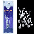 Candle Primed Wicks With Tab 3 Inch Pack OF 10Pics CPWW00