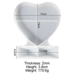Jags Silicone Mould Heart Photo Frame With Stand JSM115
