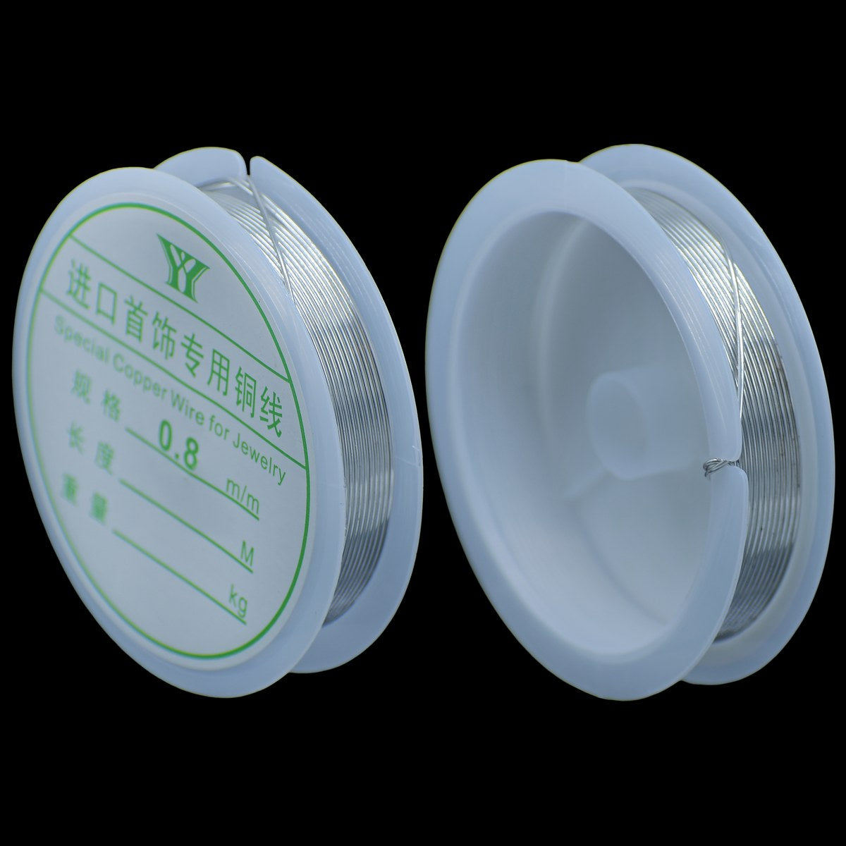 Beading Wire No 0.8MM 2.5MTR Silver BW8MS-8M