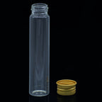 Mini Glass Bottles With Gold Cap 25ML 22X100MM 4Pc GB22X25ML