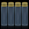 Mini Glass Bottles With Gold Cap 20ML 22X80MM 4Pcs GB22X20ML