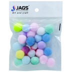 Poam Poam Ball Pastel Colors 2CM 25Pics PPB01