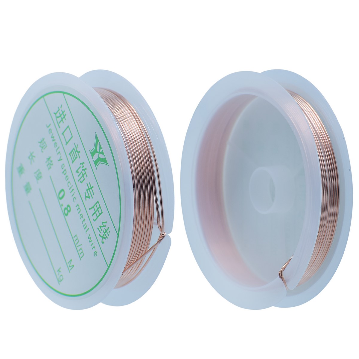 Beading Wire No 0.8MM 2.5MTR Copper Roll BW8MC-8M
