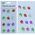 Sticker Crystal Star Multi Colour JB58-E