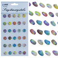 Sticker Crystal Shells Multi Colour JB58-I